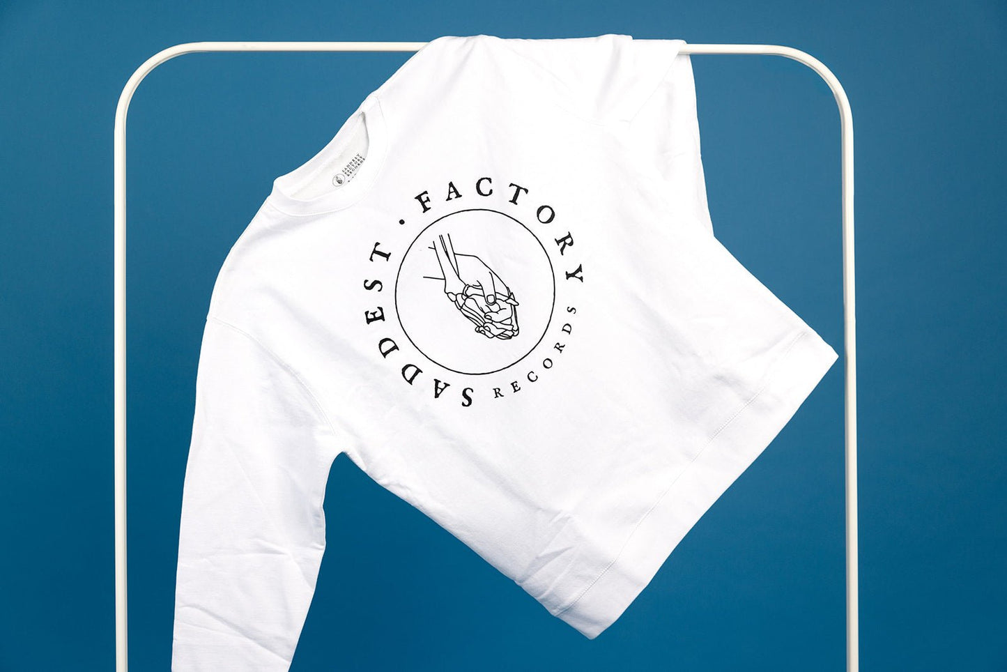 Saddest Factory Records ™ Sweatshirt (White) - Secretly Store