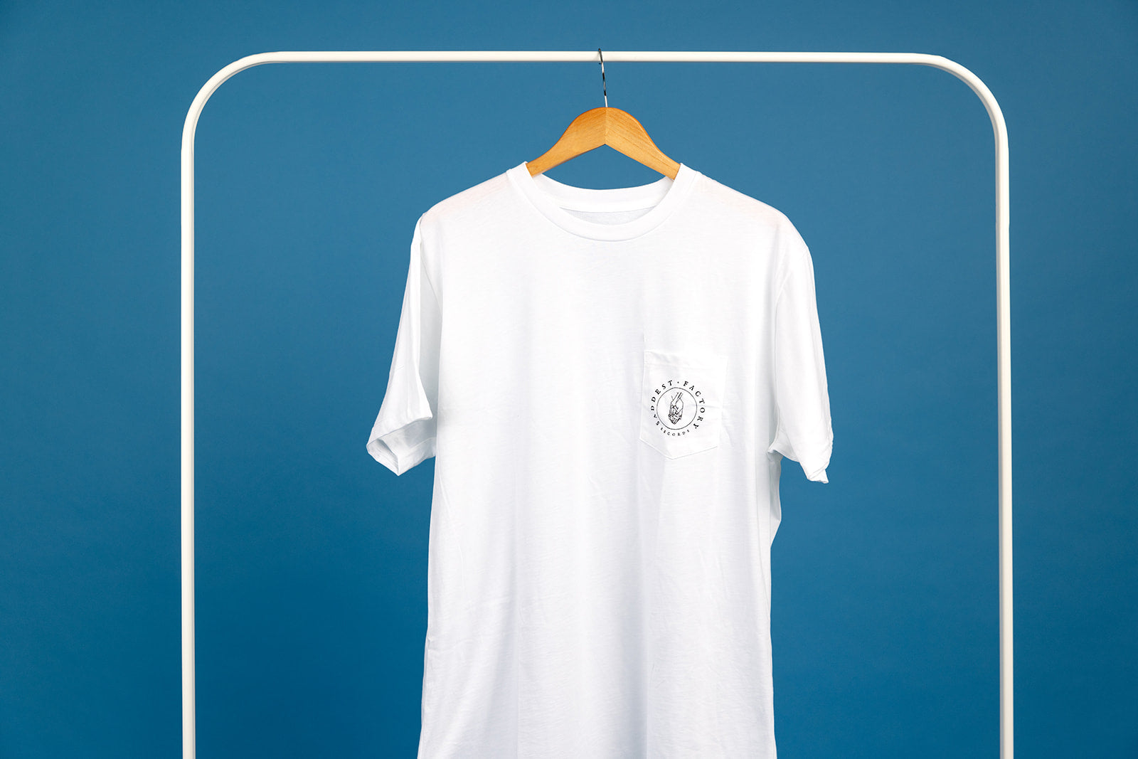 Saddest Factory Records ™ Pocket Tee (White)