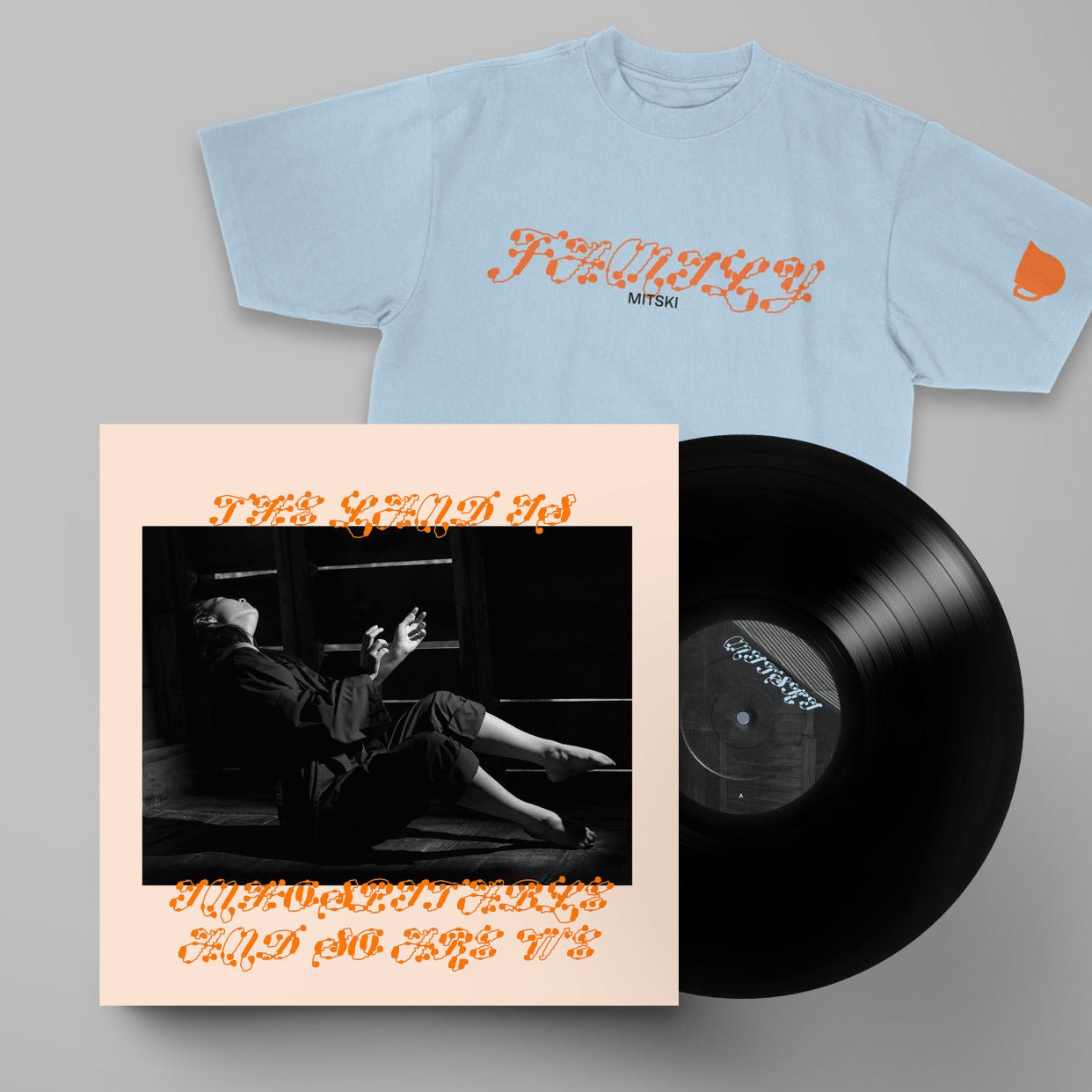 Pink Aster Vinyl + T-Shirt Fan Pack - Secretly Store