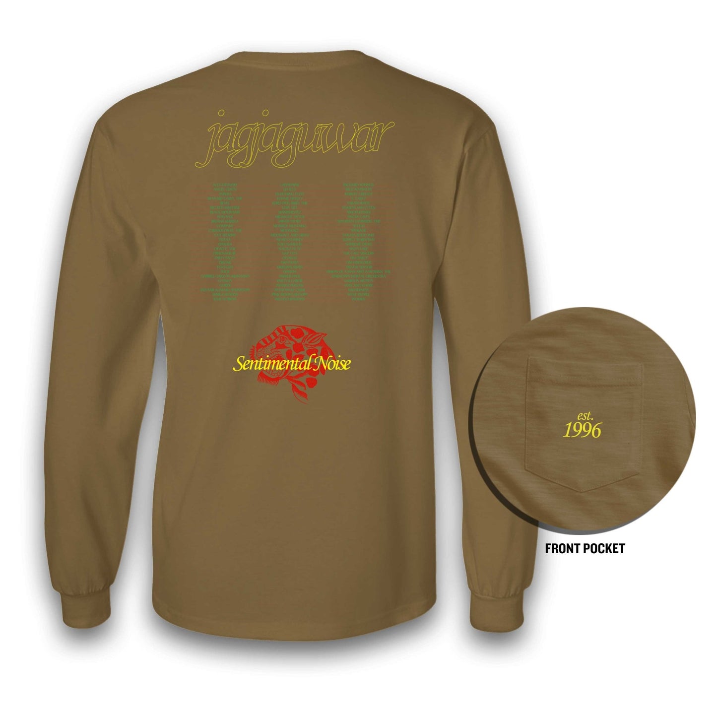 Jagjaguwar 'Sentimental Noise' Long Sleeve T-Shirt - Secretly Store