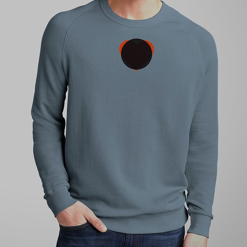 Dilate Your Heart Dusty Blue Sweatshirt - Secretly Store