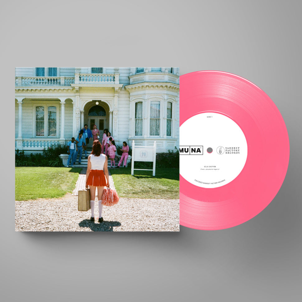 Silk Chiffon 7" + MUNA Black Vinyl Bundle