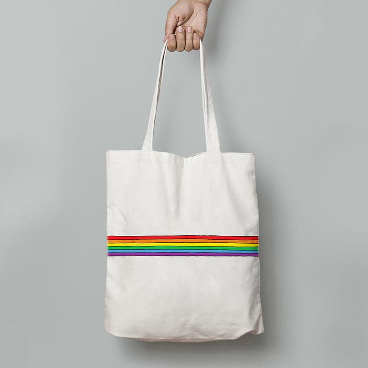 Rainbow Tote