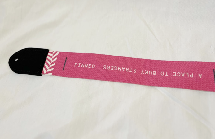 Pinned (Brainwashing Machine Edition) Guitar Strap