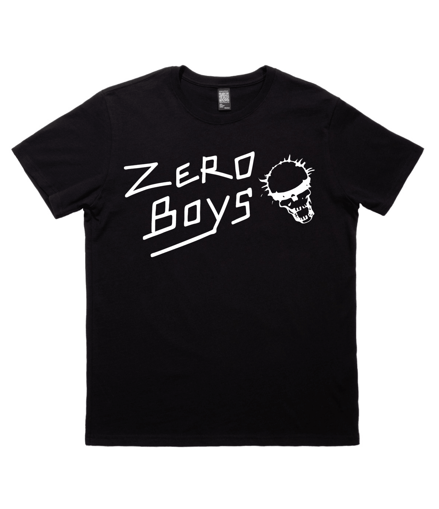 Zero Boys Black Logo T-Shirt - Secretly Store