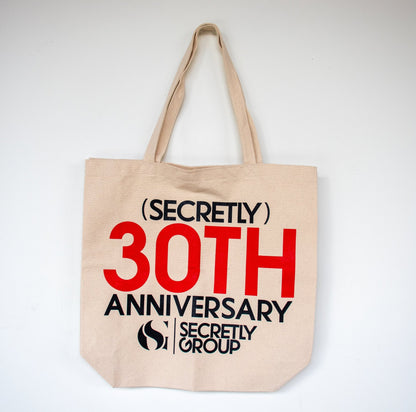 Secretly 30 x Big Love Tote Bag (Natural) - Secretly Store