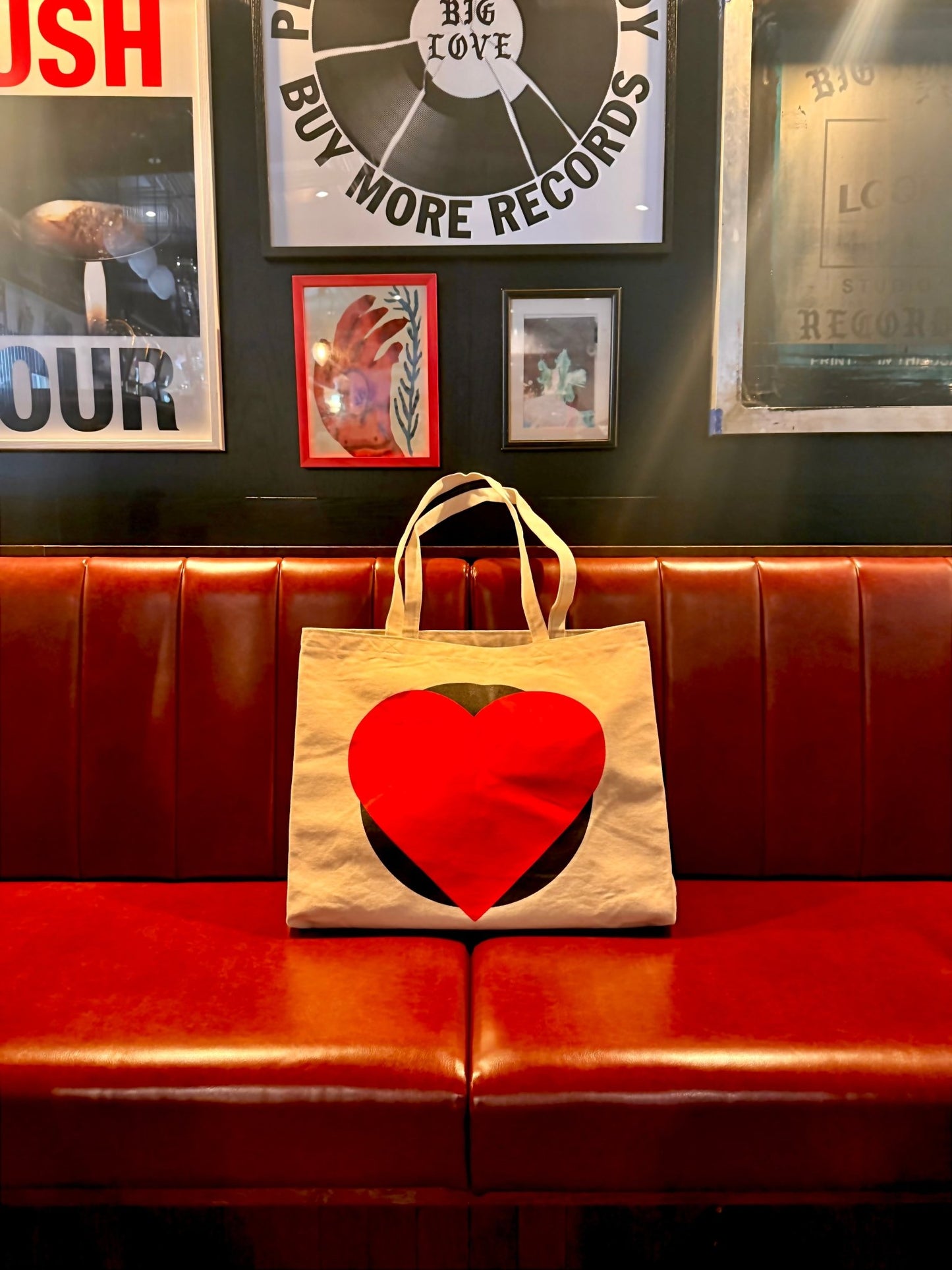 Secretly 30 x Big Love Tote Bag (Natural)
