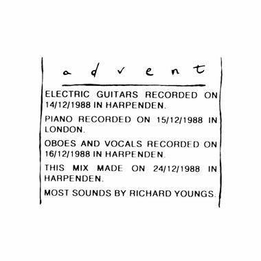 Advent (reissue)