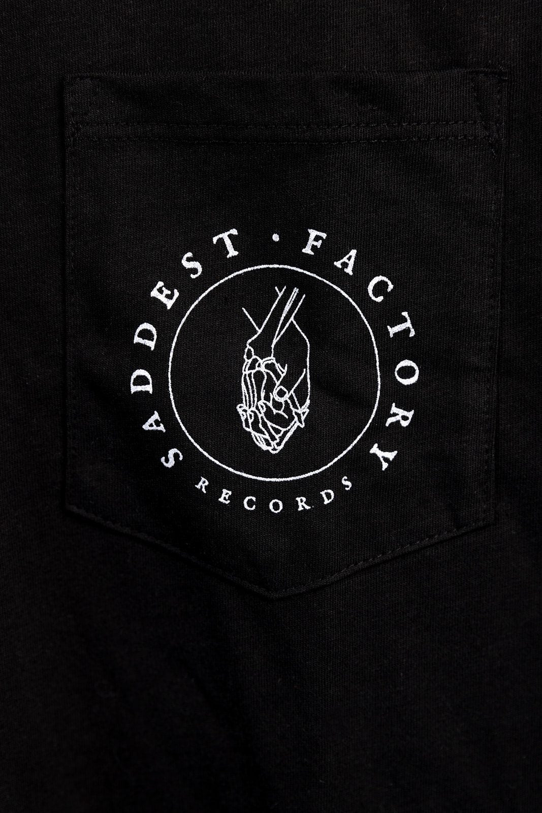 Saddest Factory Records ™ Pocket Tee (Black)