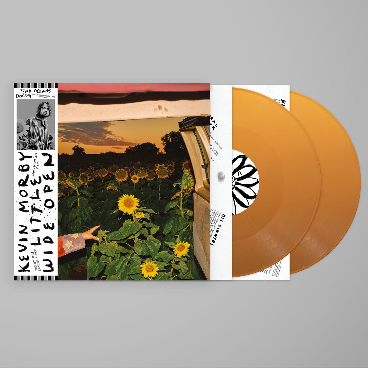 Little Wide Open Peach Vinyl LP Fanpack