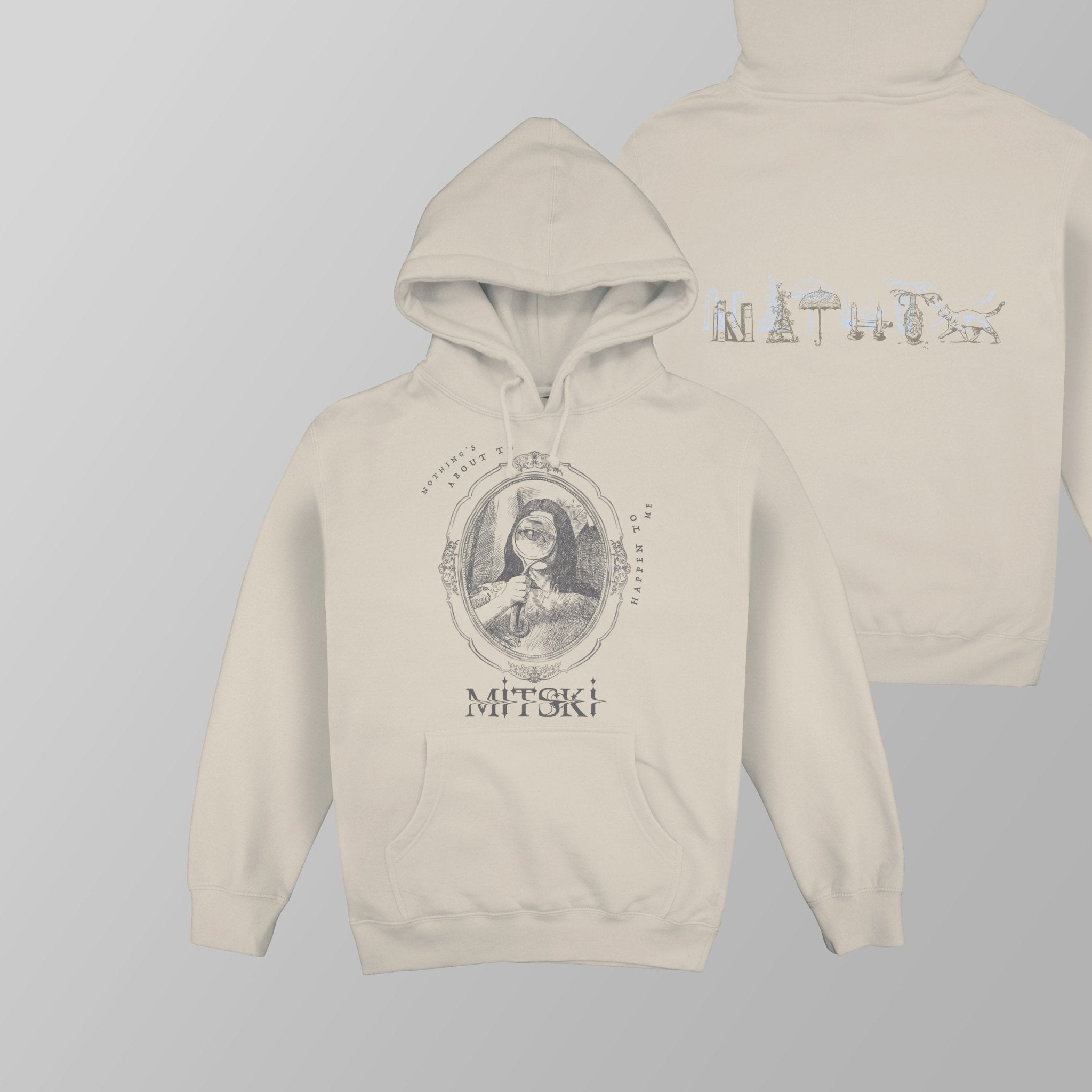 Nothing's About to Happen to Me Portrait Hoodie – Secretly Store