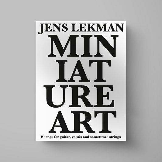 Jens Lekman Miniature Art Songbook