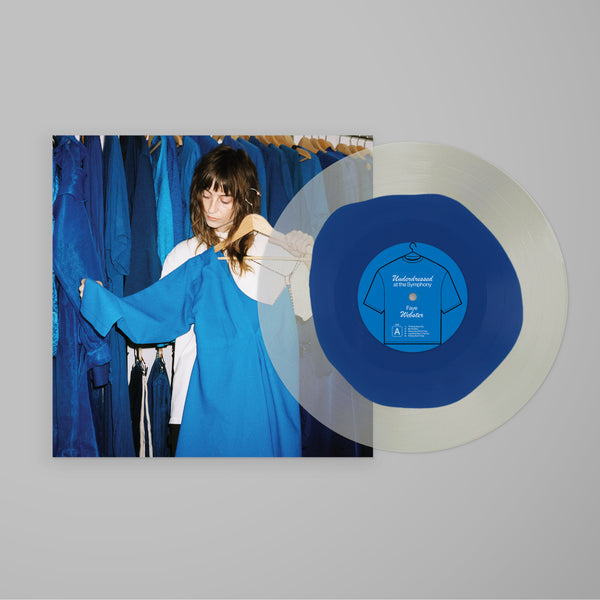 A*e様 Faye Webster Undressed At レコード サイン Faye Webster - Underdressed At The Symphony (BLUE BLOB VINYL