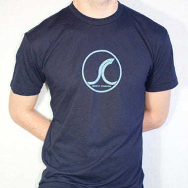 Secretly Canadian Logo Shirt (Navy,WMD)