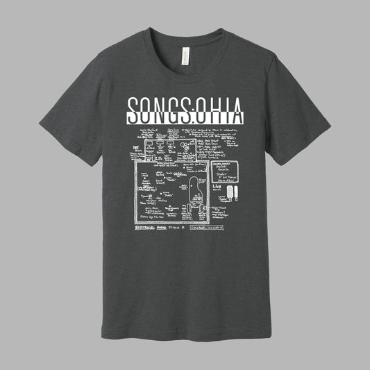 Songs: Ohia Studio Grey T-shirt